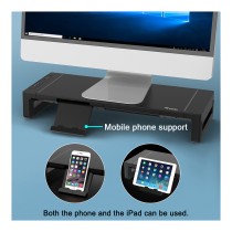 Buy Equip Monitortischerhöhung 4xUSB-A USB-C + 25Kg schwarz in Cyprus, Nicosia, Limassol, Larnaka, Pafos