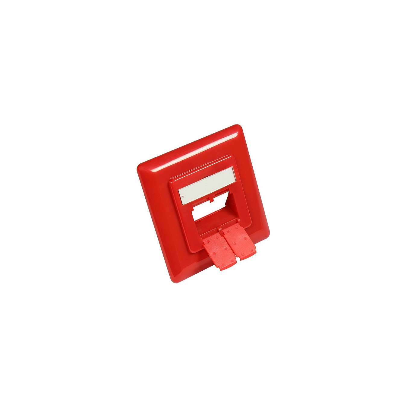 Buy 50x50mm inkl. Abdeckrahmen 80x80mm für Netzwerkdosen, verkehrsrot RAL3020, Good Connections® in Cyprus, Nicosia, Limassol, L