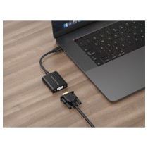 Buy CONCEPTRONIC Adapter USB-C3.2- to VGA 1080 60Hz 0.10m sw in Cyprus, Nicosia, Limassol, Larnaka, Pafos