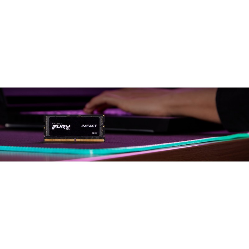 Buy Kingston FURY Impact 32GB (2x16GB) DDR5-6400 SODIMM CL38 XMP 3.0 - Black in Cyprus, Nicosia, Limassol, Larnaka, Pafos