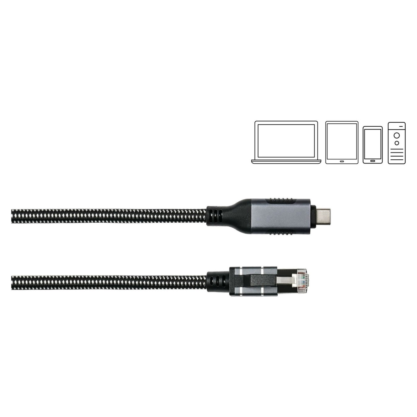 Buy Good Connections Ethernet-Kabel USB-C RJ45, anthrazit, 1,0m in Cyprus, Nicosia, Limassol, Larnaka, Pafos