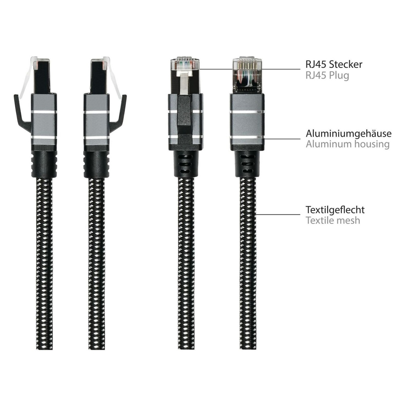 Buy Good Connections Ethernet-Kabel USB-C RJ45, anthrazit, 1,0m in Cyprus, Nicosia, Limassol, Larnaka, Pafos