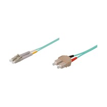 Buy Patchkabel LWL Duplex OM3 (Multimode, 50 125) LC SC, LSZH, austauschbare Polarität, 0,5m, Good Connections® in Cyprus, Nicos