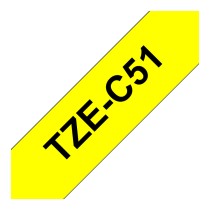 Buy Schriftbandkassette Brother 24mm signal gelb schwarz in Cyprus, Nicosia, Limassol, Larnaka, Pafos
