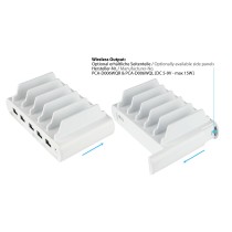 Buy GoodConnections USB Desktop Schnellladestation 110W 10-Port 5xUSB-C 5xUSB-A QC3.0 Weiß in Cyprus, Nicosia, Limassol, Larnaka