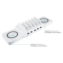 Buy GoodConnections USB Desktop Schnellladestation 110W 10-Port 5xUSB-C 5xUSB-A QC3.0 Weiß in Cyprus, Nicosia, Limassol, Larnaka