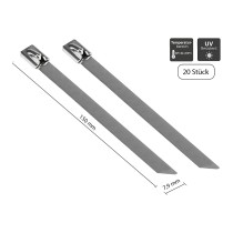 Buy Good Connections Edelstahl-Kabelbinder 150mmx7,9mm 20 St. in Cyprus, Nicosia, Limassol, Larnaka, Pafos