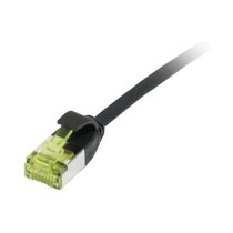 Buy Synergy21 Patchkabel RJ45, CAT6A 500Mhz, 3m, schwarz, U FTP, slimline rund d3,8mm, TPE LSZH(Superflex), AWG32, mit C... in C