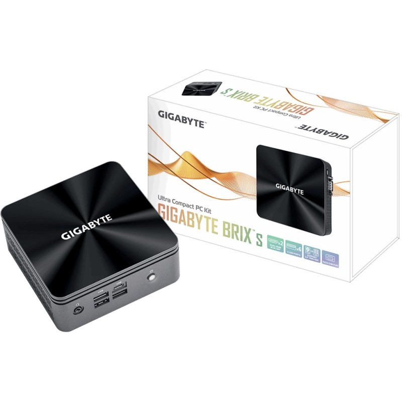 Buy GIGABYTE BRIX GB-BRI3H-10110 Barebone Mini PC - Black - Intel Core i3-10110U... in Cyprus, Nicosia, Limassol, Larnaka, Pafos