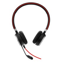 Buy Jabra Evolve 40 UC Duo USB + Klinke NC Überkopfbügelmodell in Cyprus, Nicosia, Limassol, Larnaka, Pafos
