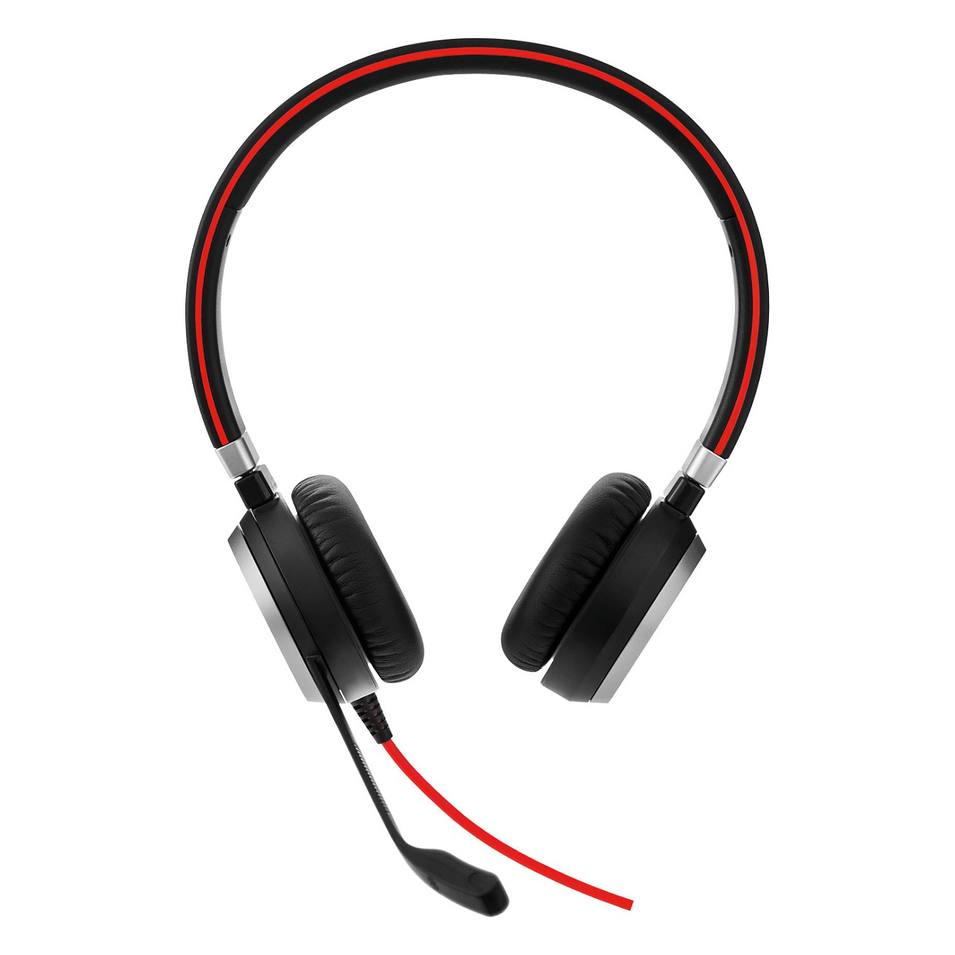 Buy Jabra Evolve 40 UC Duo USB + Klinke NC Überkopfbügelmodell in Cyprus, Nicosia, Limassol, Larnaka, Pafos