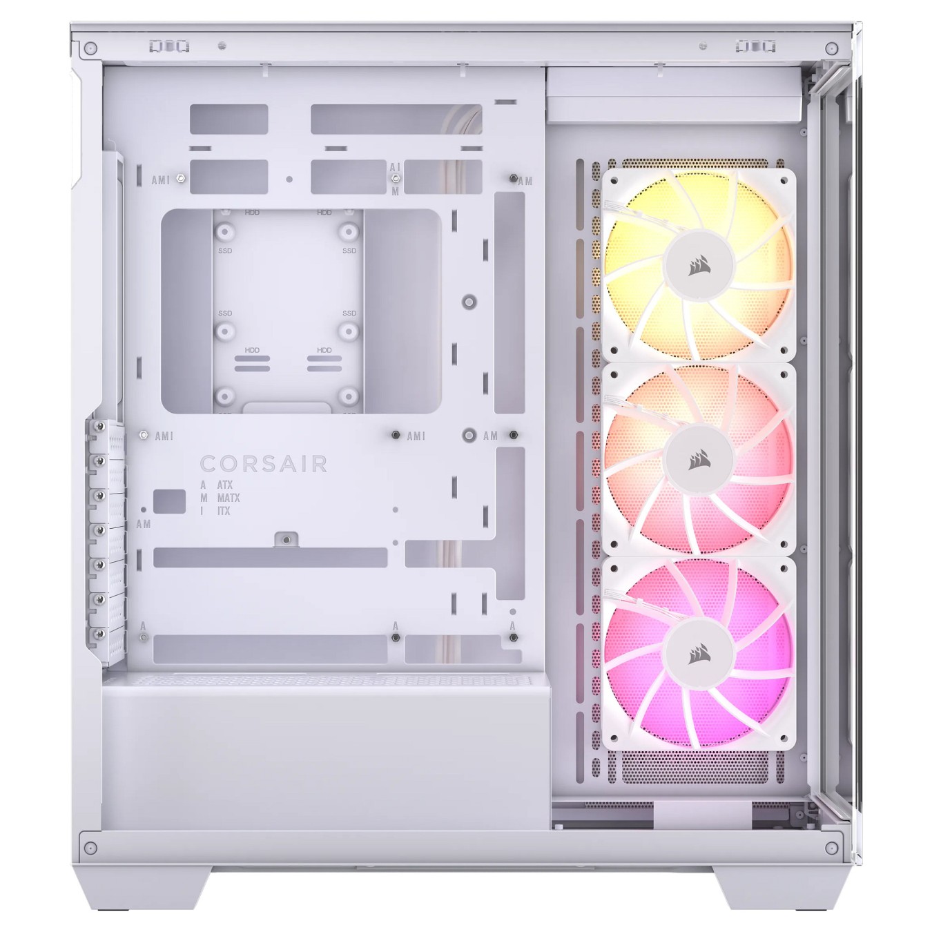 Buy Corsair 3500X ARGB weiß Midi Tower ATX Gaming Gehäuse in Cyprus, Nicosia, Limassol, Larnaka, Pafos