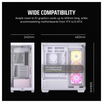 Buy Corsair 3500X ARGB weiß Midi Tower ATX Gaming Gehäuse in Cyprus, Nicosia, Limassol, Larnaka, Pafos