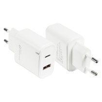 Buy GoodConnections Charger 20W 2-Port USB-A USB-C Weiß in Cyprus, Nicosia, Limassol, Larnaka, Pafos