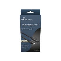 Buy MediaRange USB-C Verlängerungskabel, USB 3.2, 60W, 2m, sw in Cyprus, Nicosia, Limassol, Larnaka, Pafos