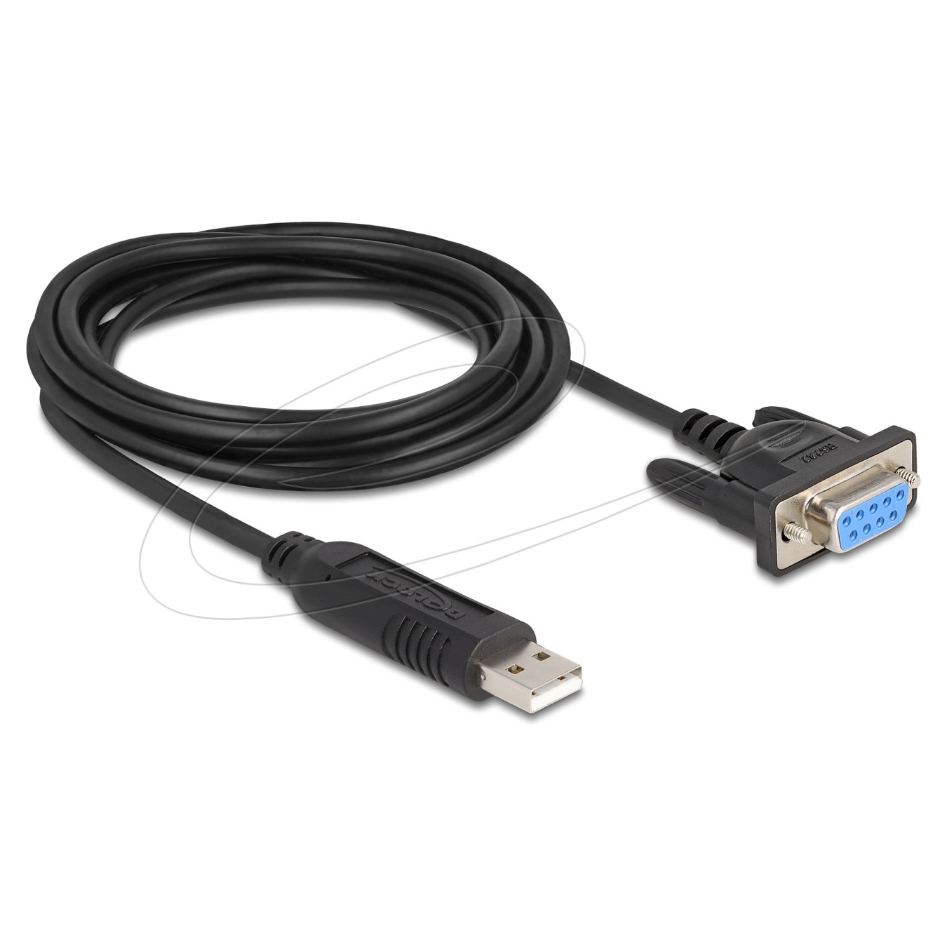 Buy Delock USB 2.0 zu Seriell RS-232 Adapter Sub-D 9 Buchse mit Schrauben kompaktem Steckergehäuse 1,8 m FTDI in Cyprus, Nicosia