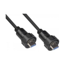 Buy Good Connections Industrie-Stecker S4 -USB 3.0 A-A 1m Kabel in Cyprus, Nicosia, Limassol, Larnaka, Pafos