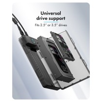 Buy ICY BOX Externes Gehäuse für 2,5' 3,5' SATA HDD SSD, Host USB 3.2 Gen 1 bis 5 Gbps Type-C -A in Cyprus, Nicosia, Limassol, L