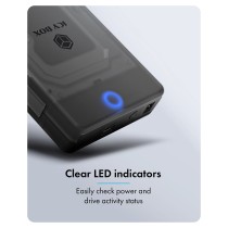 Buy ICY BOX Externes Gehäuse für 2,5' 3,5' SATA HDD SSD, Host USB 3.2 Gen 1 bis 5 Gbps Type-C -A in Cyprus, Nicosia, Limassol, L