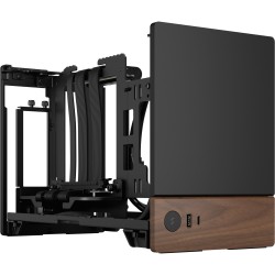 Buy Fractal Design Terra Graphite - Mini-ITX SFF Case (Graphite, Aluminum & Waln... in Cyprus, Nicosia, Limassol, Larnaka, Pafos