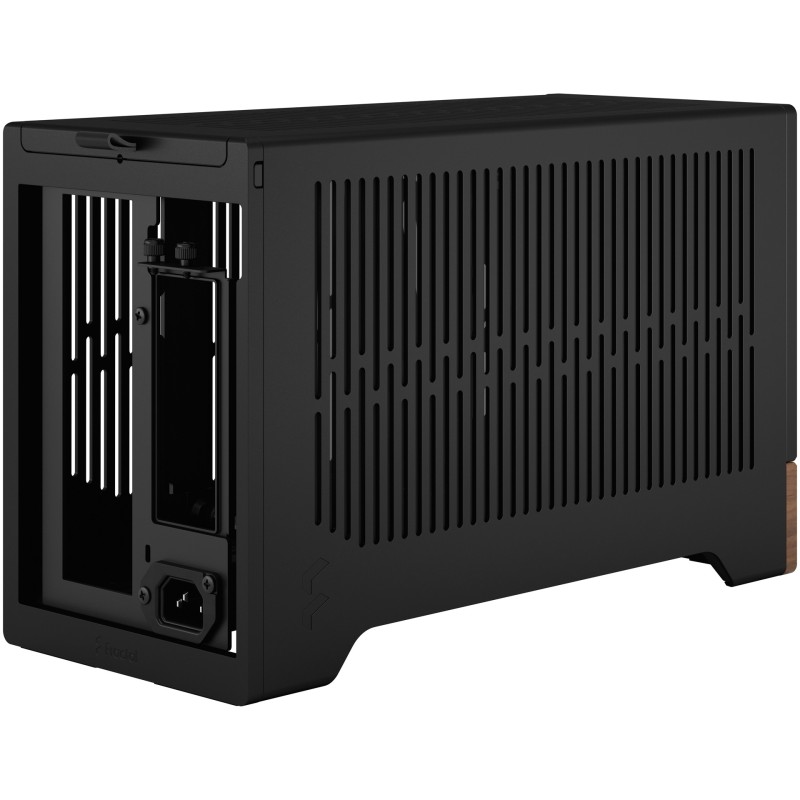 Buy Fractal Design Terra Graphite - Mini-ITX SFF Case (Graphite, Aluminum & Waln... in Cyprus, Nicosia, Limassol, Larnaka, Pafos