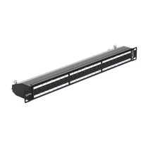 Buy Delock 19? Patchpanel 24 Port Cat.6A schwarz in Cyprus, Nicosia, Limassol, Larnaka, Pafos