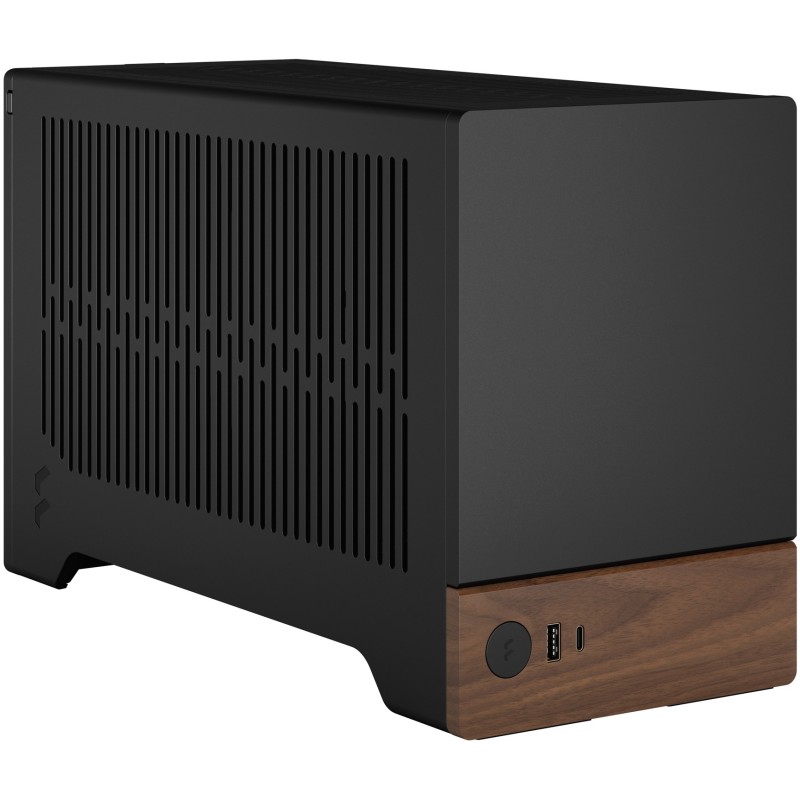 Buy Fractal Design Terra Graphite - Mini-ITX SFF Case (Graphite, Aluminum & Waln... in Cyprus, Nicosia, Limassol, Larnaka, Pafos