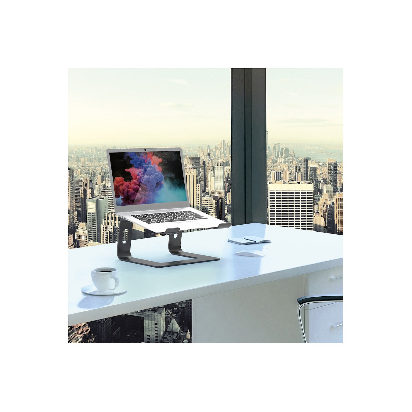 Buy Port NB Stand Notebook Aluminium in Cyprus, Nicosia, Limassol, Larnaka, Pafos