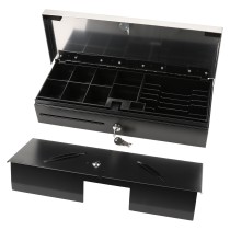 Buy OLYMPIA Kassenschublade HS-170S schwarz silber in Cyprus, Nicosia, Limassol, Larnaka, Pafos