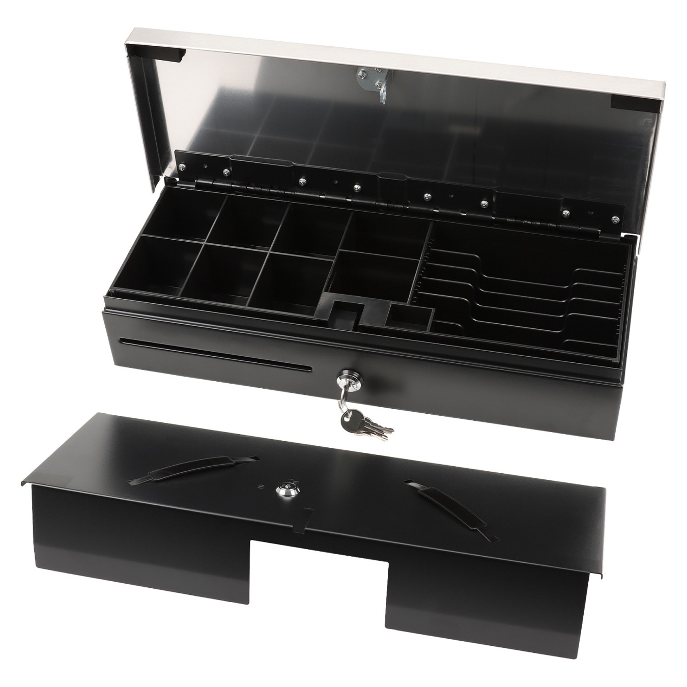 Buy OLYMPIA Kassenschublade HS-170S schwarz silber in Cyprus, Nicosia, Limassol, Larnaka, Pafos