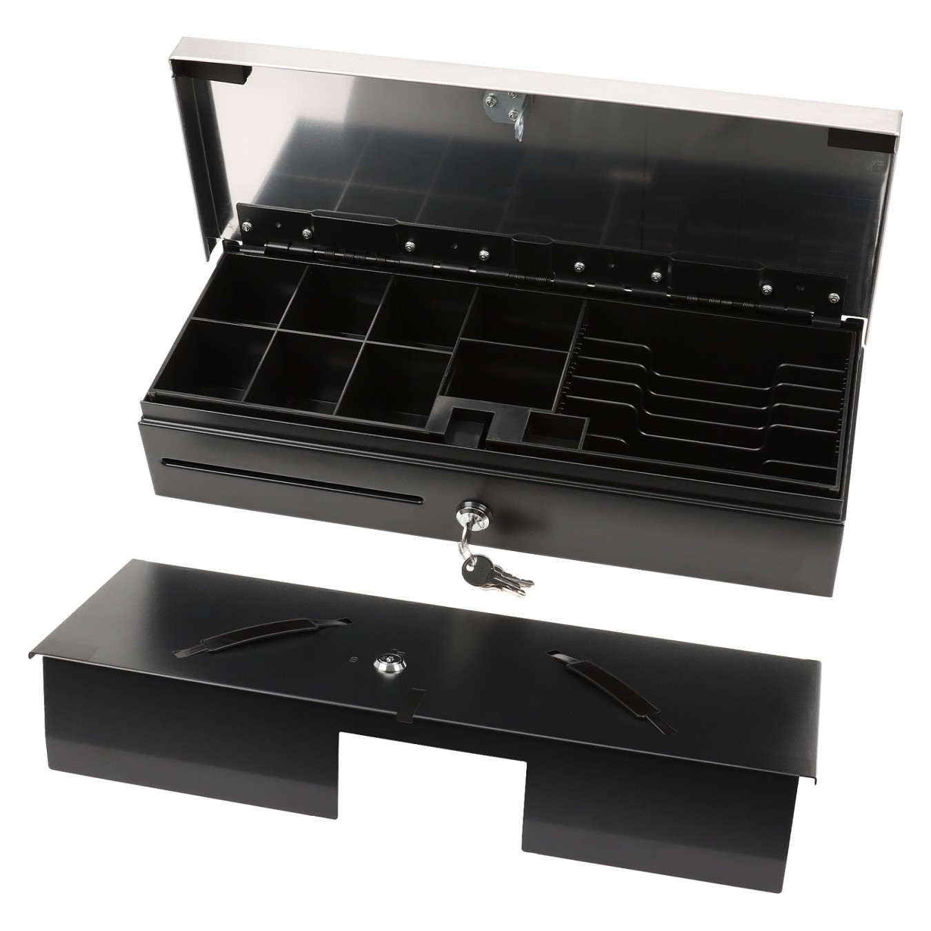 Buy OLYMPIA Kassenschublade HS-170S schwarz silber in Cyprus, Nicosia, Limassol, Larnaka, Pafos