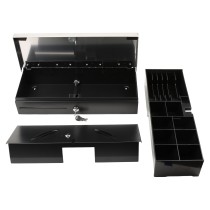 Buy OLYMPIA Kassenschublade HS-170S schwarz silber in Cyprus, Nicosia, Limassol, Larnaka, Pafos