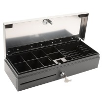 Buy OLYMPIA Kassenschublade HS-170S schwarz silber in Cyprus, Nicosia, Limassol, Larnaka, Pafos