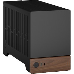 Buy Fractal Design Terra Graphite - Mini-ITX SFF Case (Graphite, Aluminum & Waln... in Cyprus, Nicosia, Limassol, Larnaka, Pafos