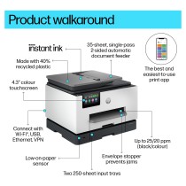 Buy T HP Officejet Pro 9135e All-in-One - Multifunktionsdrucker - Farbe - Tintenstrahl - Legal (216 x 356 mm) in Cyprus, Nicosia
