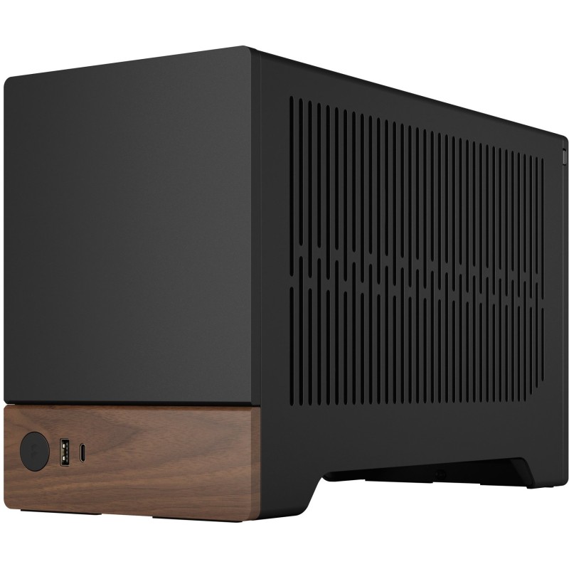 Buy Fractal Design Terra Graphite - Mini-ITX SFF Case (Graphite, Aluminum & Waln... in Cyprus, Nicosia, Limassol, Larnaka, Pafos