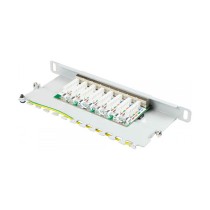 Buy Good Connections Patchpanel 10'Cat. 6 8-P. 0,5 HE lichtgr. in Cyprus, Nicosia, Limassol, Larnaka, Pafos