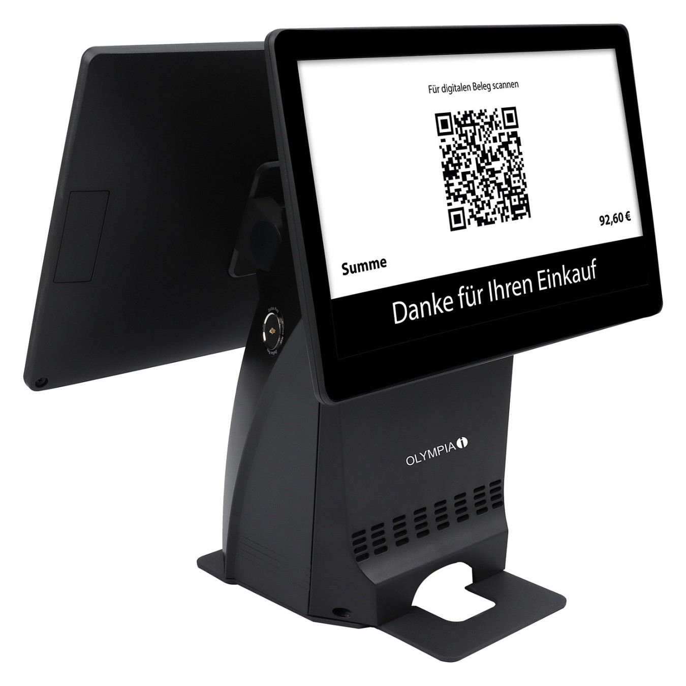 Buy Olympia Registrierkasse T215DK +Display schwarz in Cyprus, Nicosia, Limassol, Larnaka, Pafos