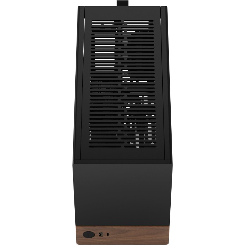 Buy Fractal Design Terra Graphite - Mini-ITX SFF Case (Graphite, Aluminum & Waln... in Cyprus, Nicosia, Limassol, Larnaka, Pafos