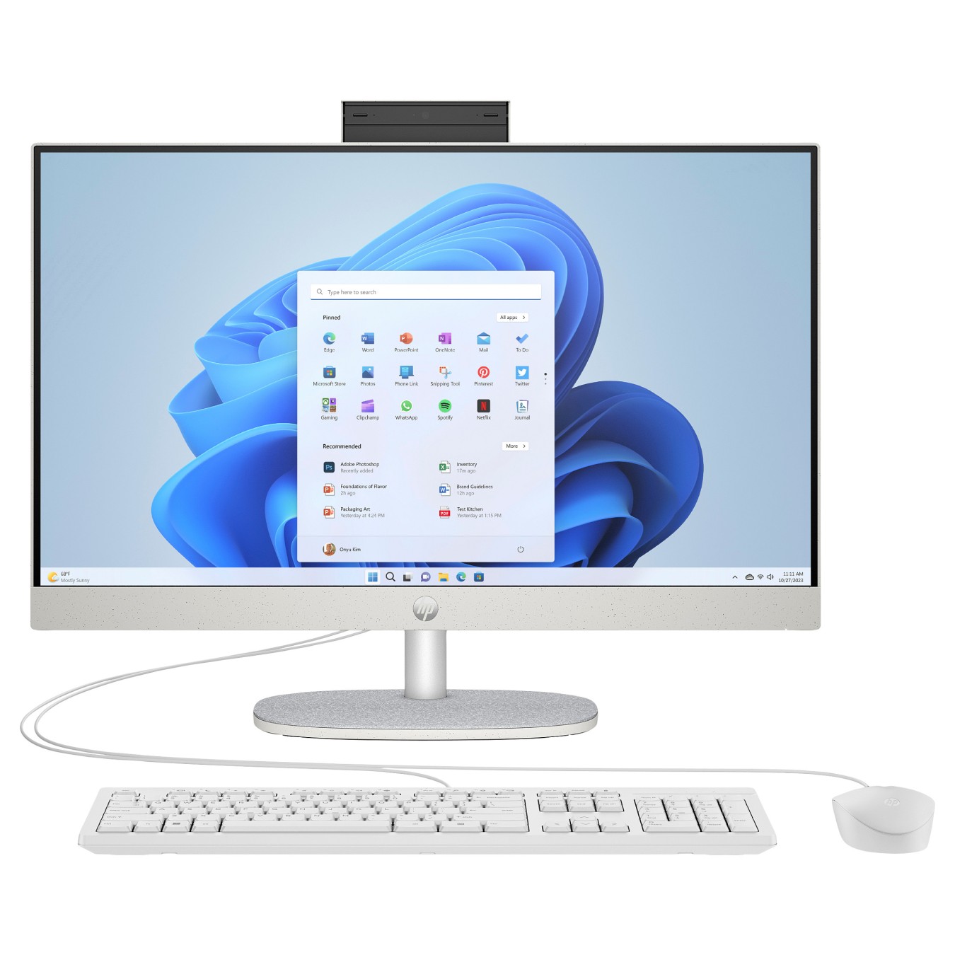 Buy AIO HP All-in-One PC 24-cr0112ng 23,8 N100 8GB 512SSD FreeDOS in Cyprus, Nicosia, Limassol, Larnaka, Pafos