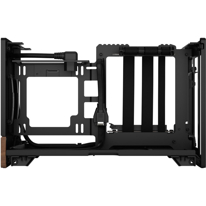 Buy Fractal Design Terra Graphite - Mini-ITX SFF Case (Graphite, Aluminum & Waln... in Cyprus, Nicosia, Limassol, Larnaka, Pafos