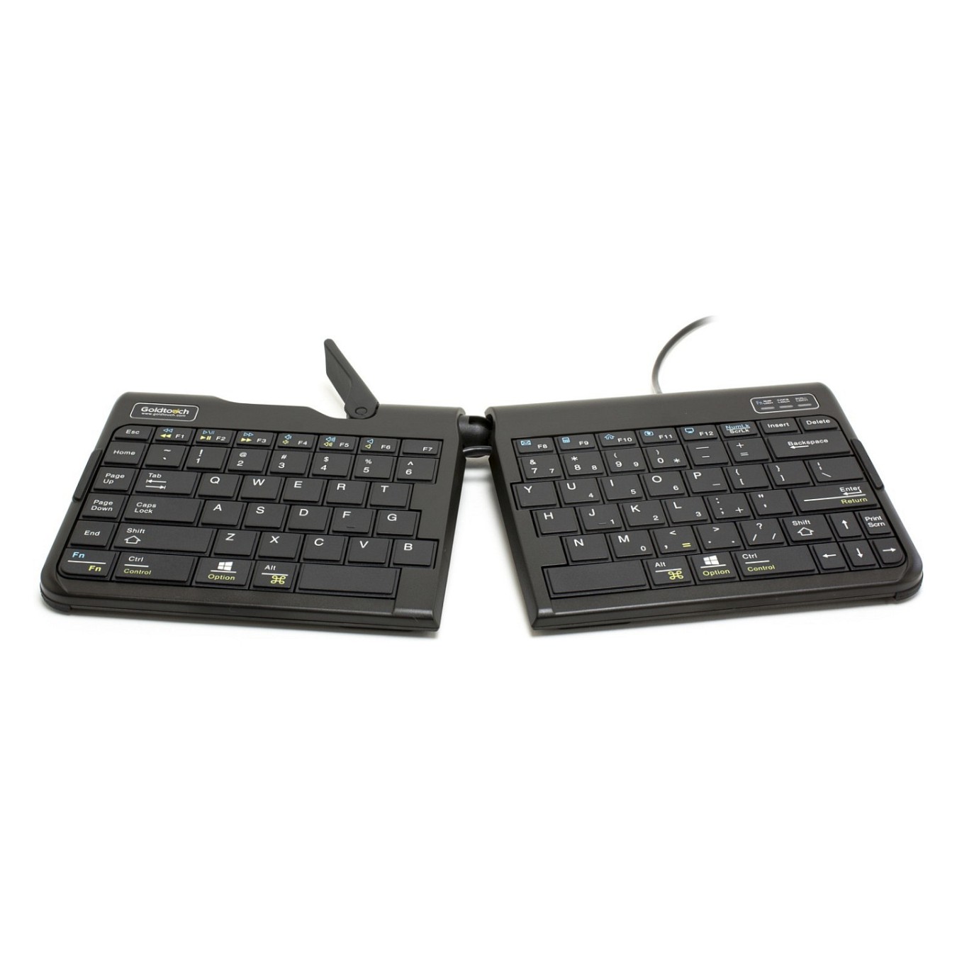 Buy BakkerElkhuizen Goldtouch Travel Go2 Tastatur (QWERTZ) ergonomisch in Cyprus, Nicosia, Limassol, Larnaka, Pafos