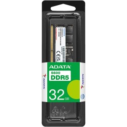 Buy ADATA 32GB SO-DIMM - AD5S560032G-S - DDR5 5600MHz, Black in Cyprus, Nicosia, Limassol, Larnaka, Pafos
