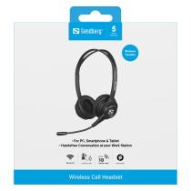 Buy 126-43 SANDBERG Call Headset kabellos in Cyprus, Nicosia, Limassol, Larnaka, Pafos