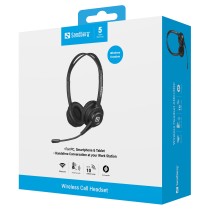 Buy 126-43 SANDBERG Call Headset kabellos in Cyprus, Nicosia, Limassol, Larnaka, Pafos