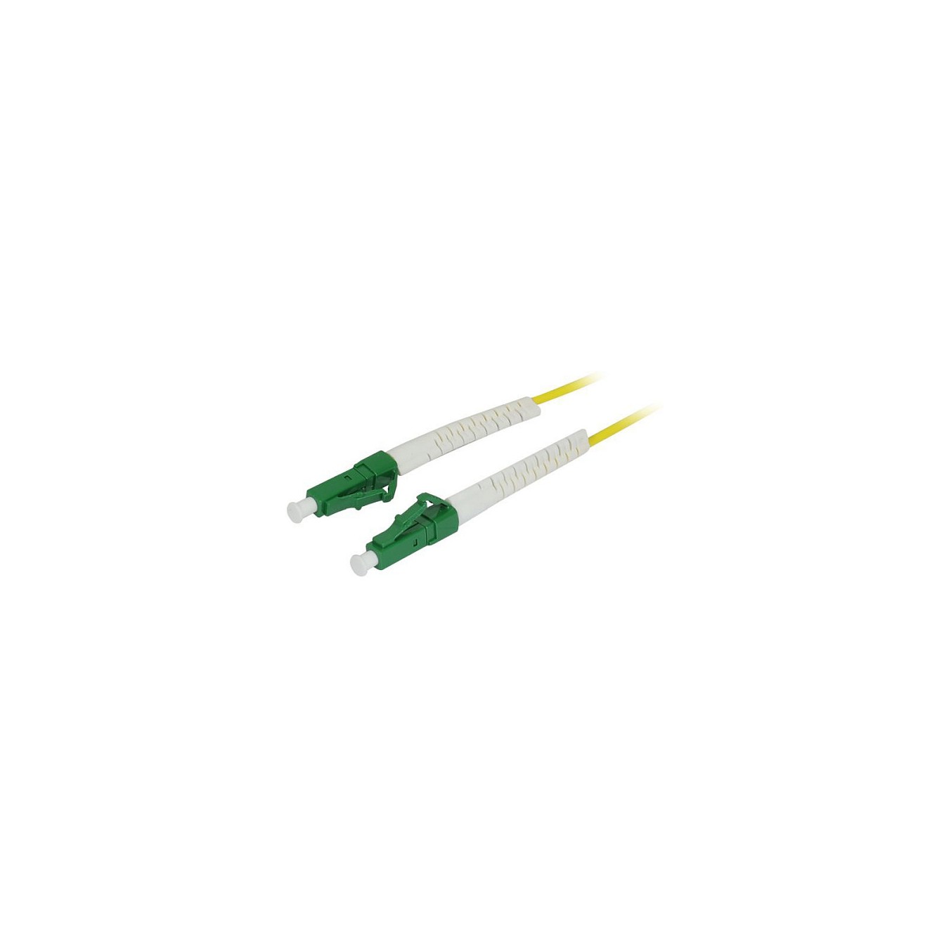 Buy Synergy21 LWL-1-Faser-Patchk. 10mtr.LC(APC)-LC(APC), 9 125u, OS2, G657A2, AD2mm, flexible Knickschutztülle in Cyprus, Nicosi