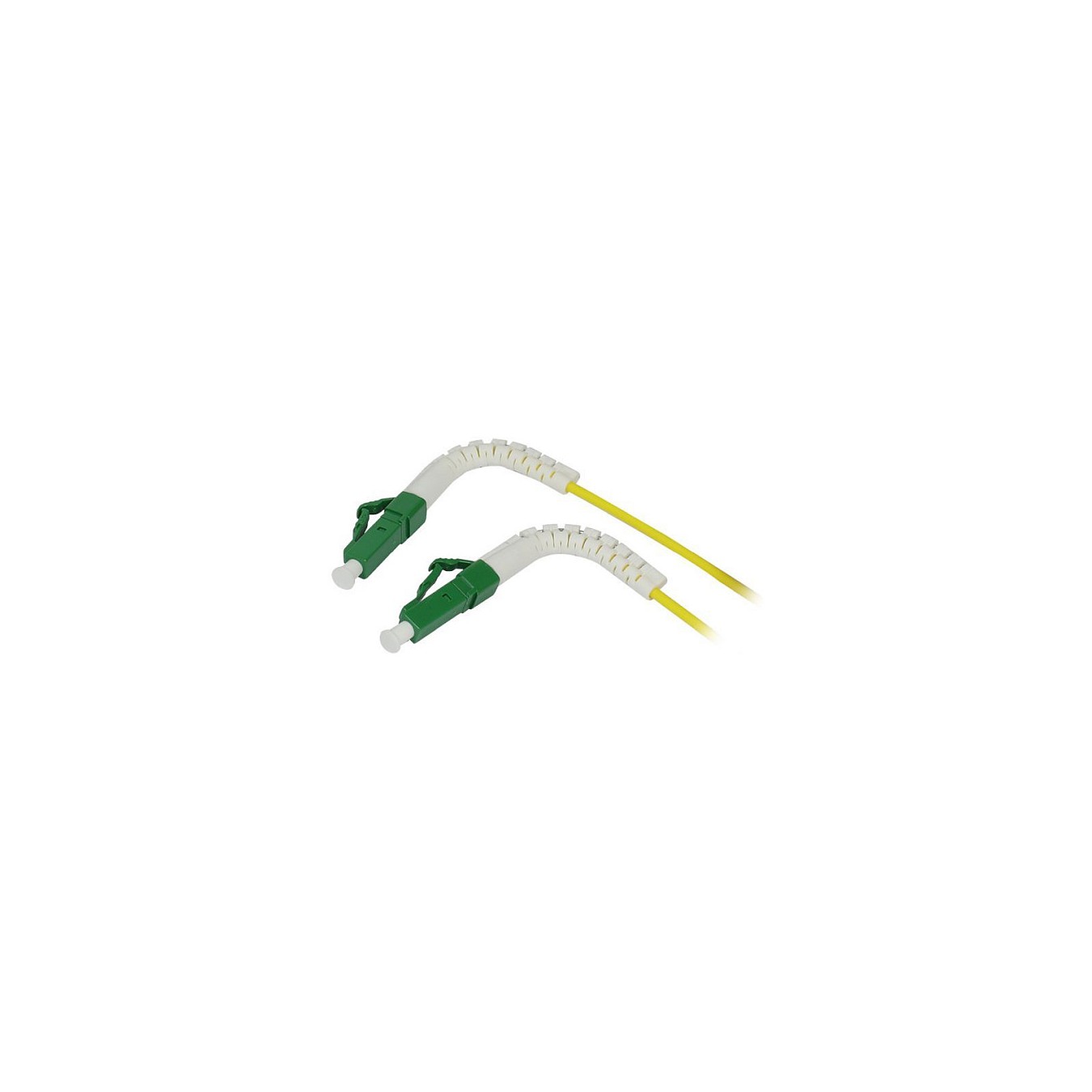 Buy Synergy21 LWL-1-Faser-Patchk. 10mtr.LC(APC)-LC(APC), 9 125u, OS2, G657A2, AD2mm, flexible Knickschutztülle in Cyprus, Nicosi
