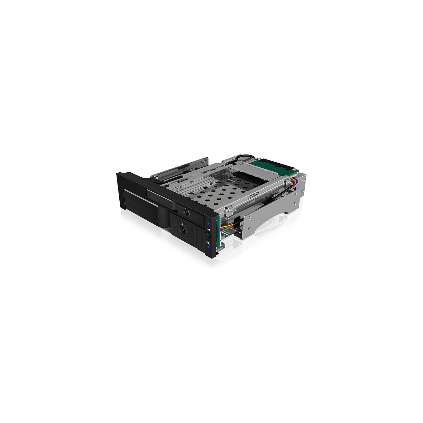 Buy ICY BOX Wechselrahmen, 1x 2,5' + 1x 3,5' SATA SAS zu 2xSATA Host, für 5,25' Einschub in Cyprus, Nicosia, Limassol, Larnaka, 