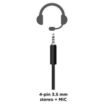 Buy gembird Gaming-Headset Lautstärkereg, blau-schwarz, 3,5 mm in Cyprus, Nicosia, Limassol, Larnaka, Pafos