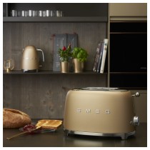 Buy SMEG TSF01CHMEU Toaster Champagne in Cyprus, Nicosia, Limassol, Larnaka, Pafos